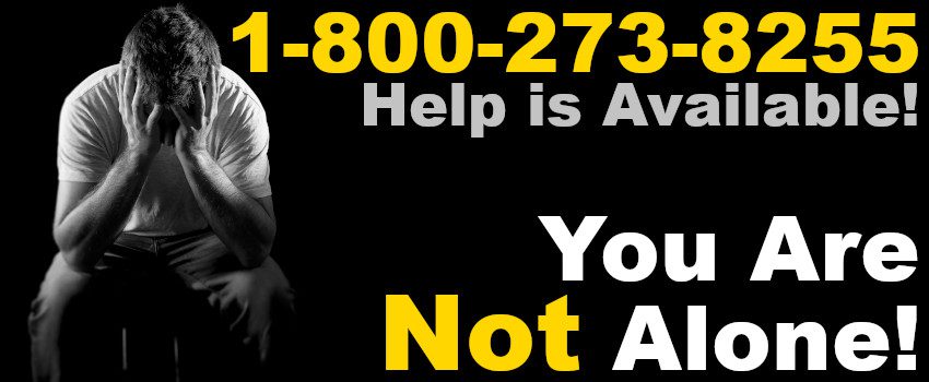 You are NOT alone! Help is available!